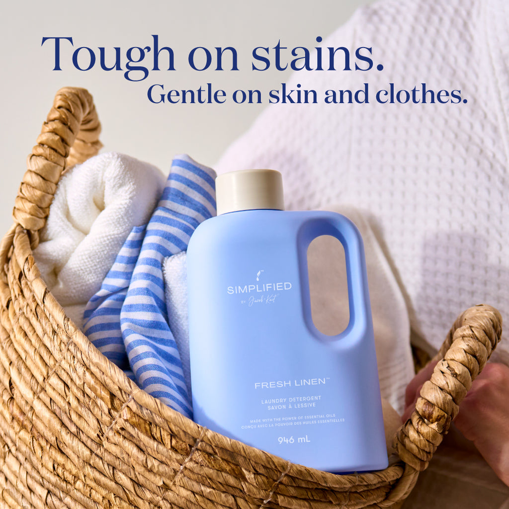 Détergent à lessive Simplified de Jacob + Kait Fresh Linen