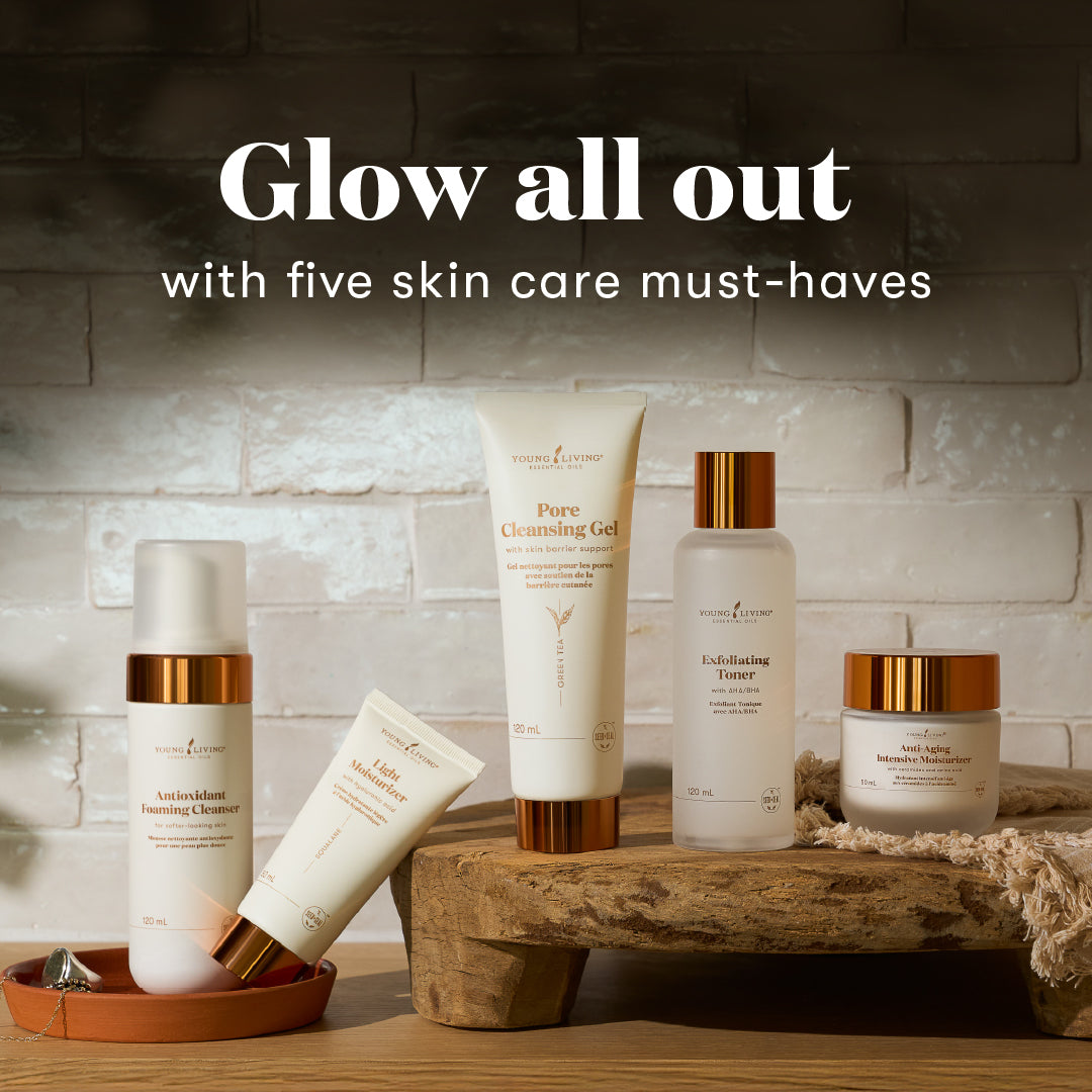 Glow all out with five skin care must-haves