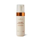 A 120 mL bottle of Young Living Antioxidant Foaming Cleanser on a clean white background. The bottle is cream-colored with a metallic copper collar and a frosted cap.