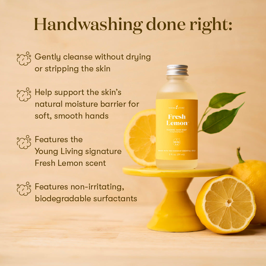 Fresh Lemon Foaming Hand Soap Concentrate