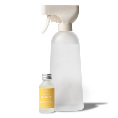 Fresh Lemon Glass Cleaner Set