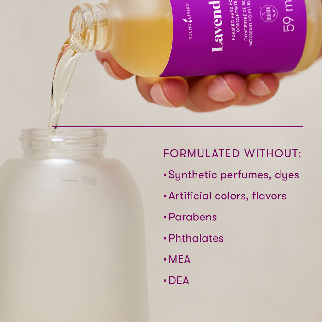 Lavender Foaming Hand Soap Concentrate