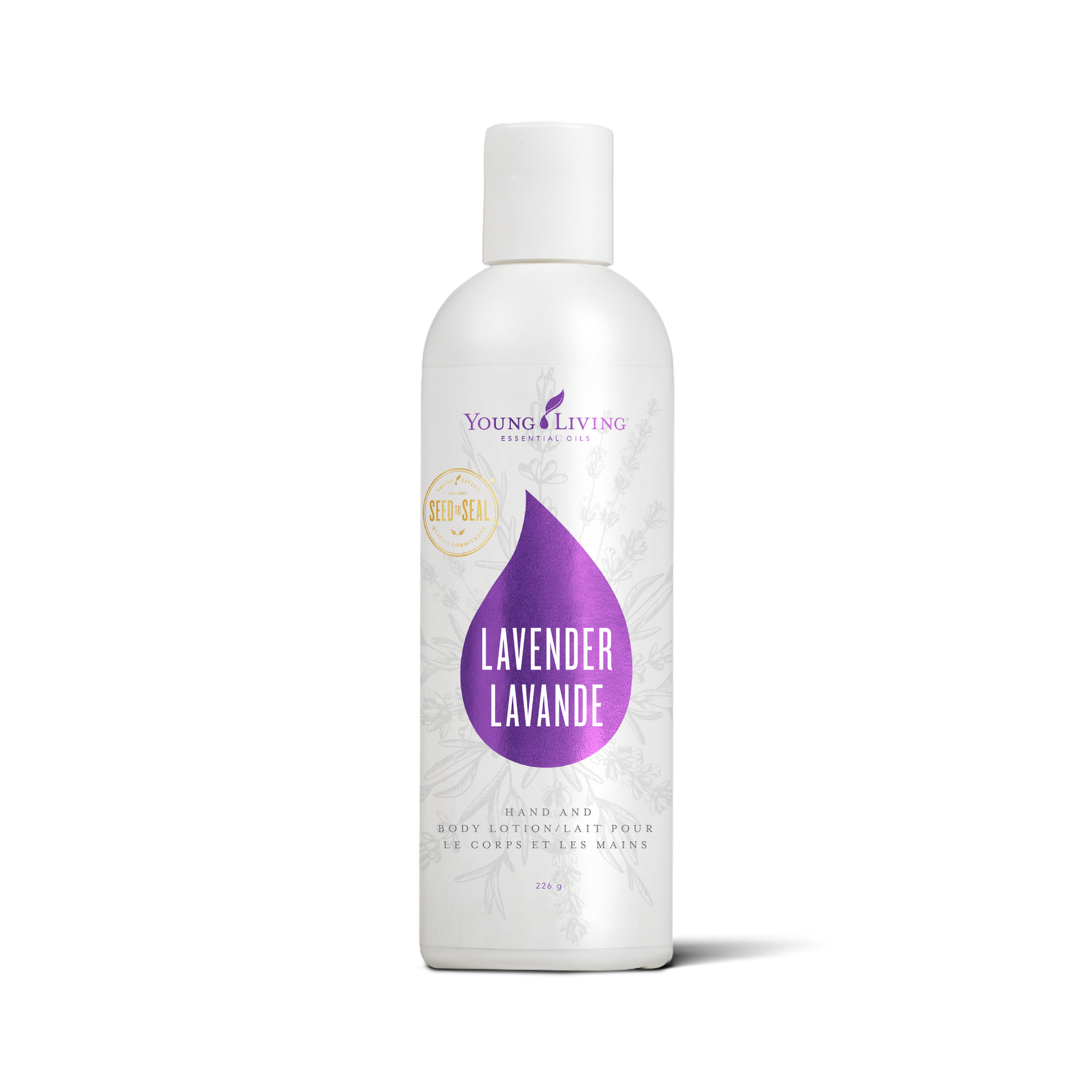 Lotion pour les mains et le corps à la lavande