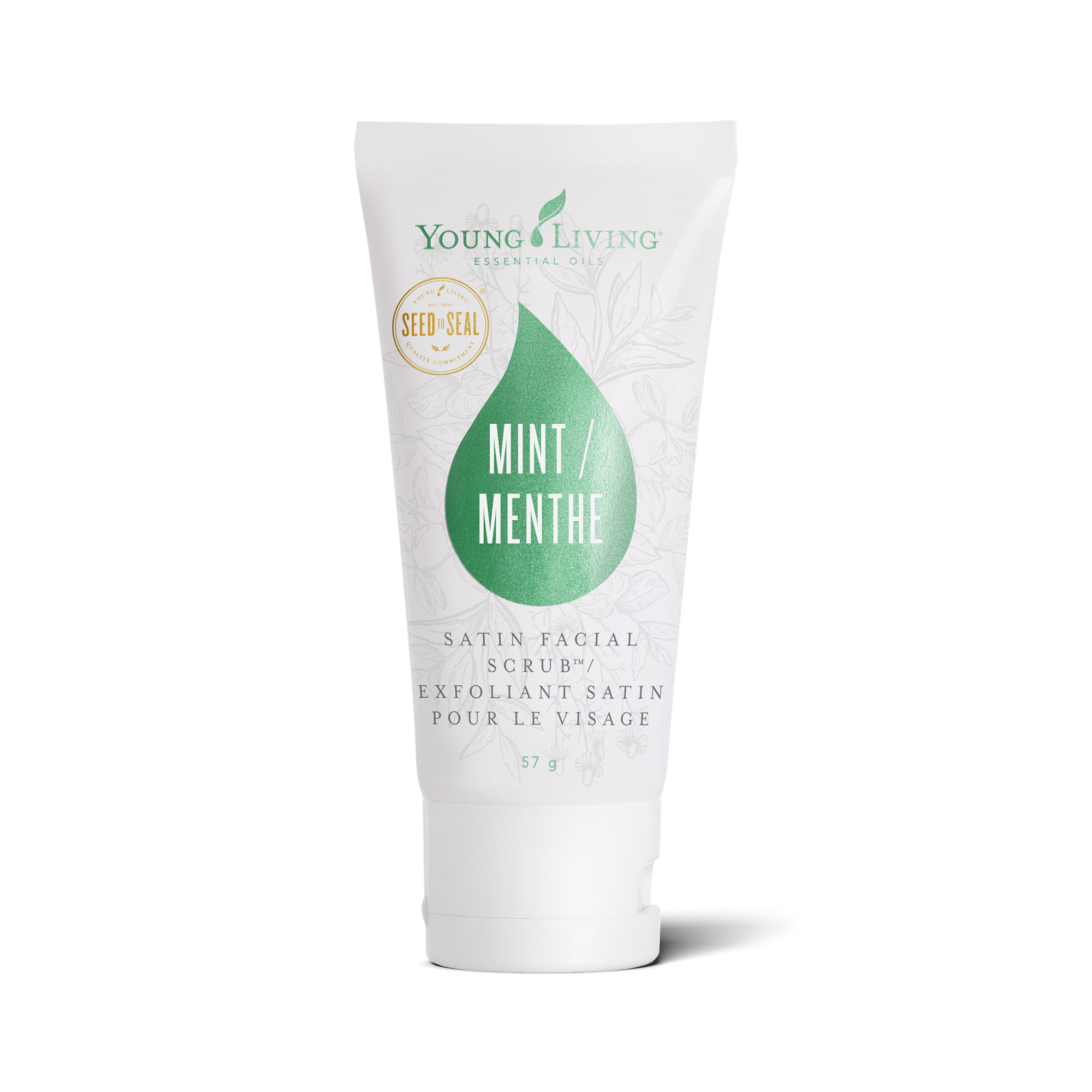 Mint Satin Facial Scrub