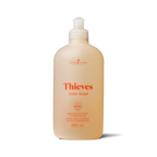 Bottle of Thieves dish soap on a white background